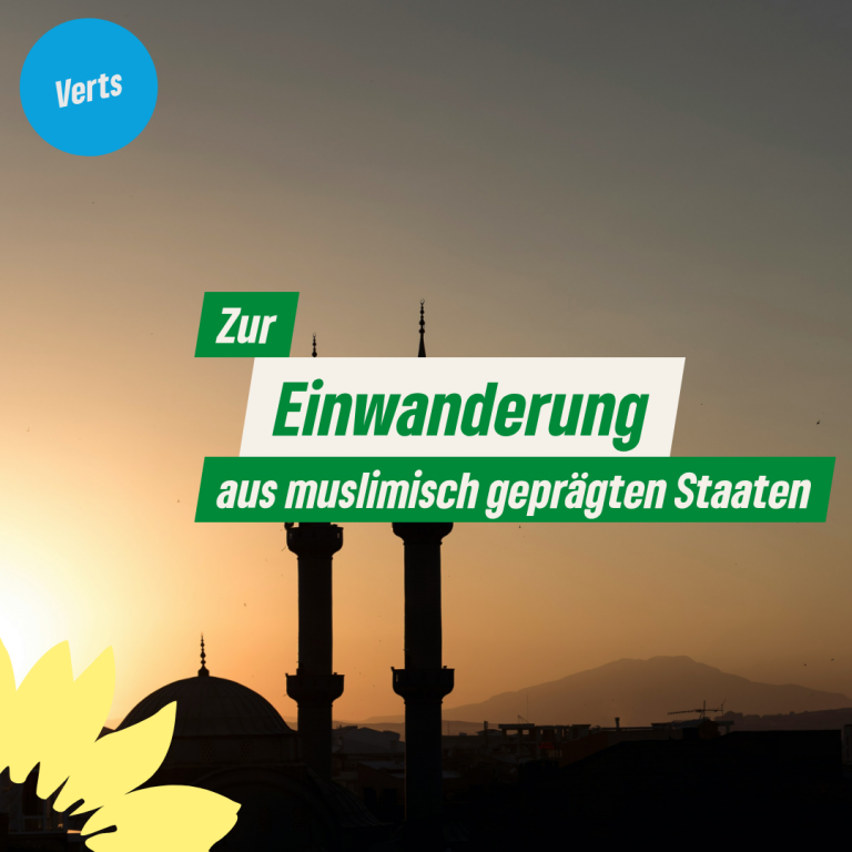 Einwanderung aus muslimisch geprägten Staaten