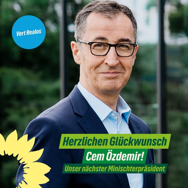 Pragmatismus gewinnt Vertrauen – Glückwunsch an Cem Özdemir